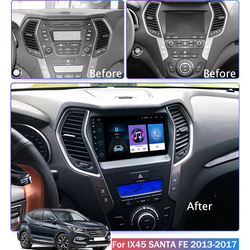 screen Android 8.1 CAR gps Navigation 