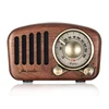 R919 Classical retro radio fm receiver portable mini Wood FM SD MP3 Radio stereo Bluetooth 5.0 Speaker AUX USB Rechargeable ► Photo 2/6