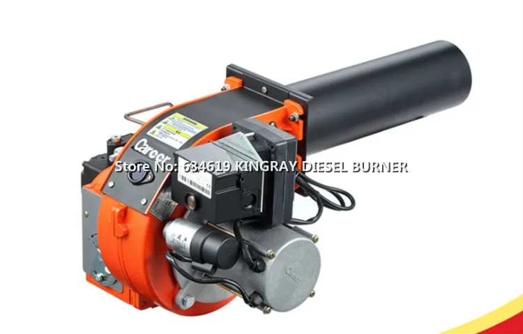 Career Industrial Diesel Oil Boiler Burner, Automatic Light Oil - Technical View