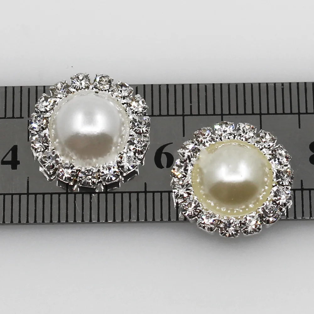 Colorful Pearl and Rhinestone Decorative Hair Accessories - 10pcs Set