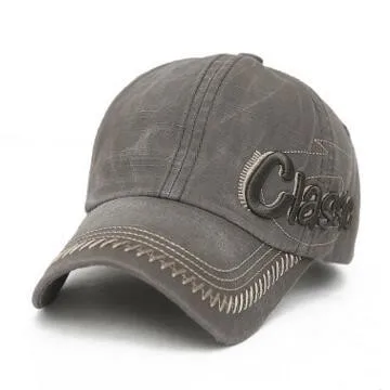 Gray SILOQIN регулируемый размер Модная хлопковая бейсболка новая Snapback Осенняя Мужская винтажная бейсболка с надписью с вышивкой козырек для отдыха - Цвет: Gray