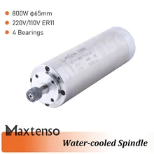 Best Price MAXTENSO 0.8KW 220V 110V Water cooling Spindle Motor CNC 800W 65mm ER11 Water-cooled for Engraving Milling Machine GDZ65-800A Best Price MAXTENSO 0.8KW 220V 110V Water cooling Spindle Motor CNC 800W 65mm ER11 Water-cooled for Engraving Milling Machine GDZ65-800A