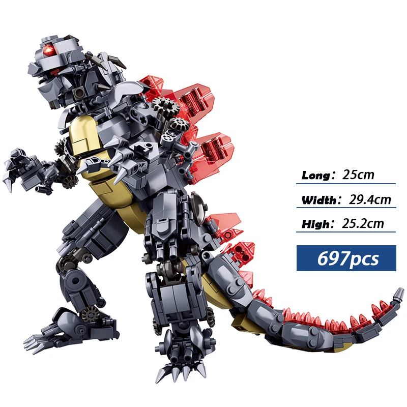 

Movies The Battle of Kings Godziila 2 King of the Monsters Iegoingly Model Building Blocks Bricks Kits Toys Gifts