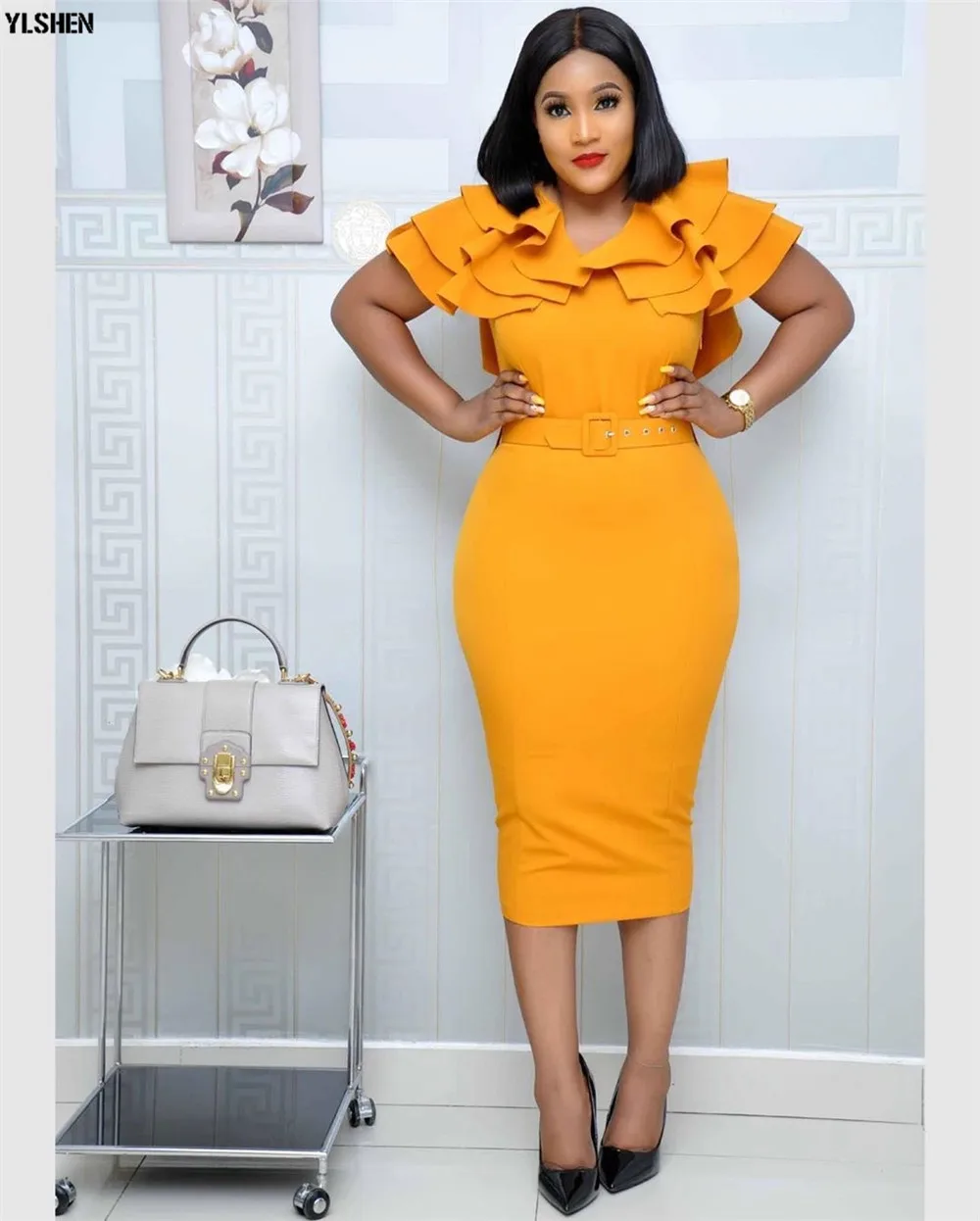 2020 Summer African Dresses for Women Robe Africaine Femme New Style Long Dress Clothing Traditional African Outfits For Ladies 11