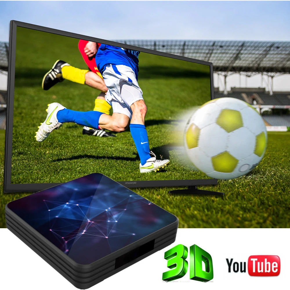 Android 9,0 tv BOX 6K Youtube Google Assistant 3D видео ТВ приемник Wifi 4 Гб ram 64 Гб rom Smart tv Box Play Набор магазина top Box