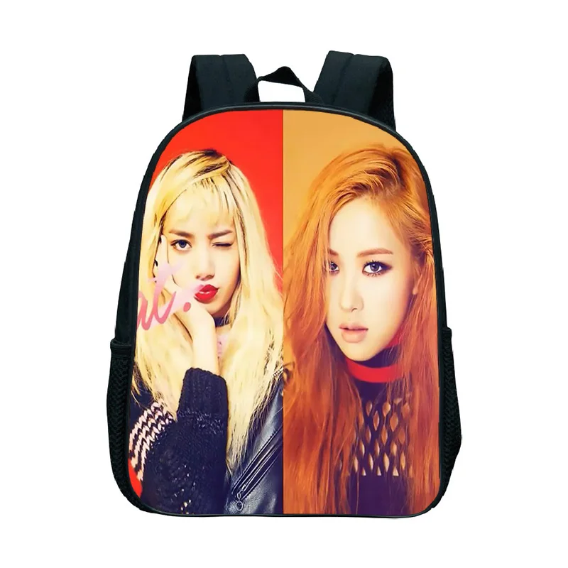 Blackpink джисо Дженни Детский рюкзак для детей Для мальчиков и девочек, школьные ранцы Лиза детский сад рюкзаки детские Портативный сумка