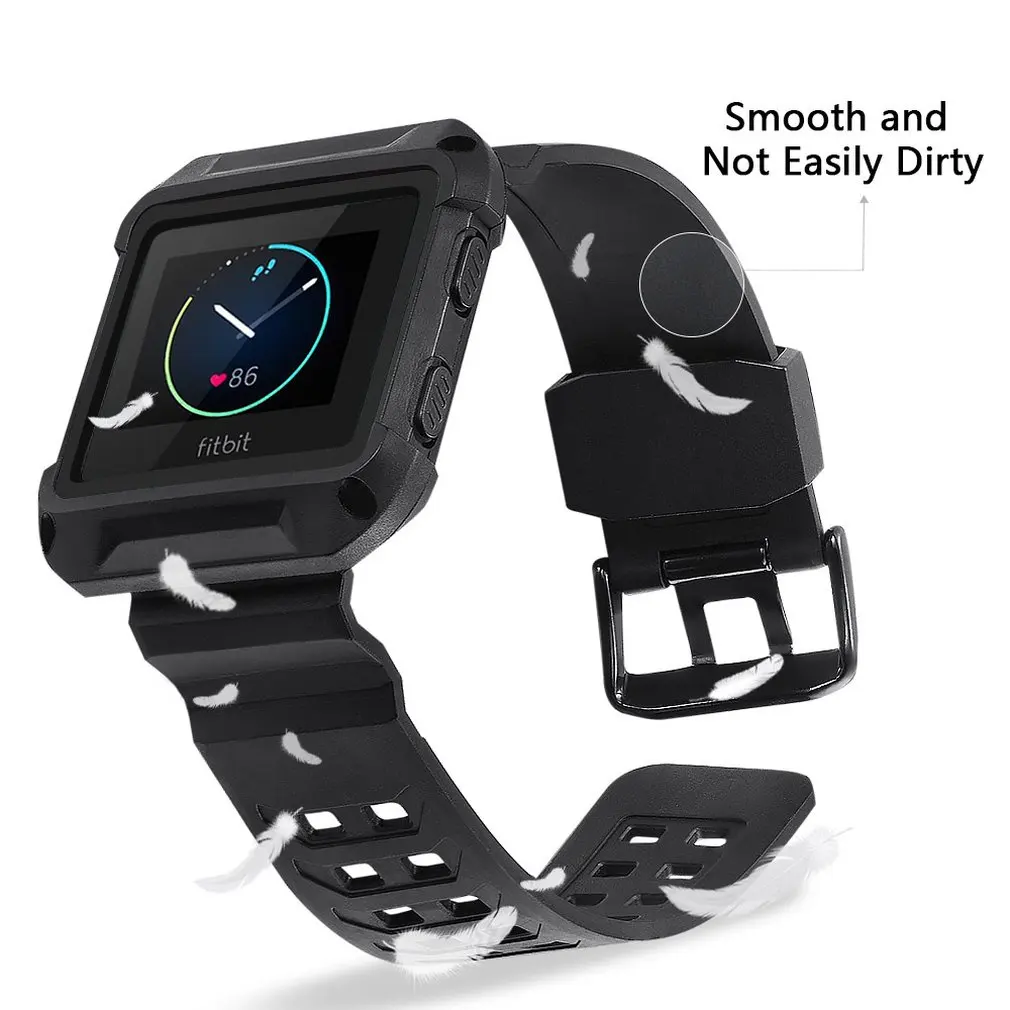 Смарт-часы сменный ремешок большой браслет ремешок+ рамка для Fitbit Blaze горячая распродажа