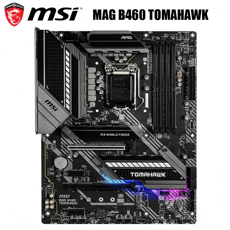 MSI MAG Z490 TomaHawk WiFi FCLGA 1200 ATX Motherboard