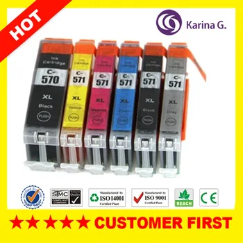 

Compatible for PGI-570 PGI570 CLI571 Ink Cartridge For Canon PIXMA MG7750 MG7751 MG7752 MG7753 etc.