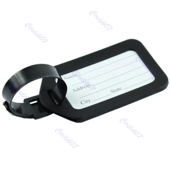 

1pc Plastic Travel Luggage Suitcase Baggage Travel Bag Address Lable Tags