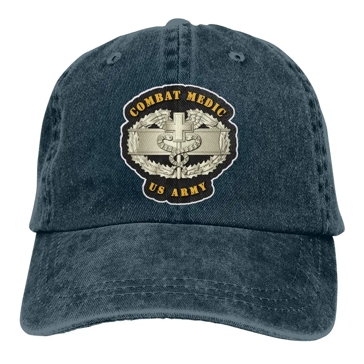 Combat Medic Badge Mans Baseball Cap Dad Hat