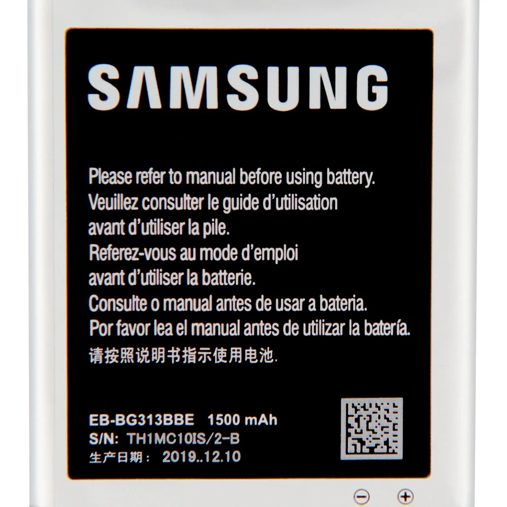 Оригинальная батарея для Galaxy EB BG313BBE J1 Mini Prime ACE 3 4 Lite /Neo G313H M S7272 S7898 SM J106F G318H