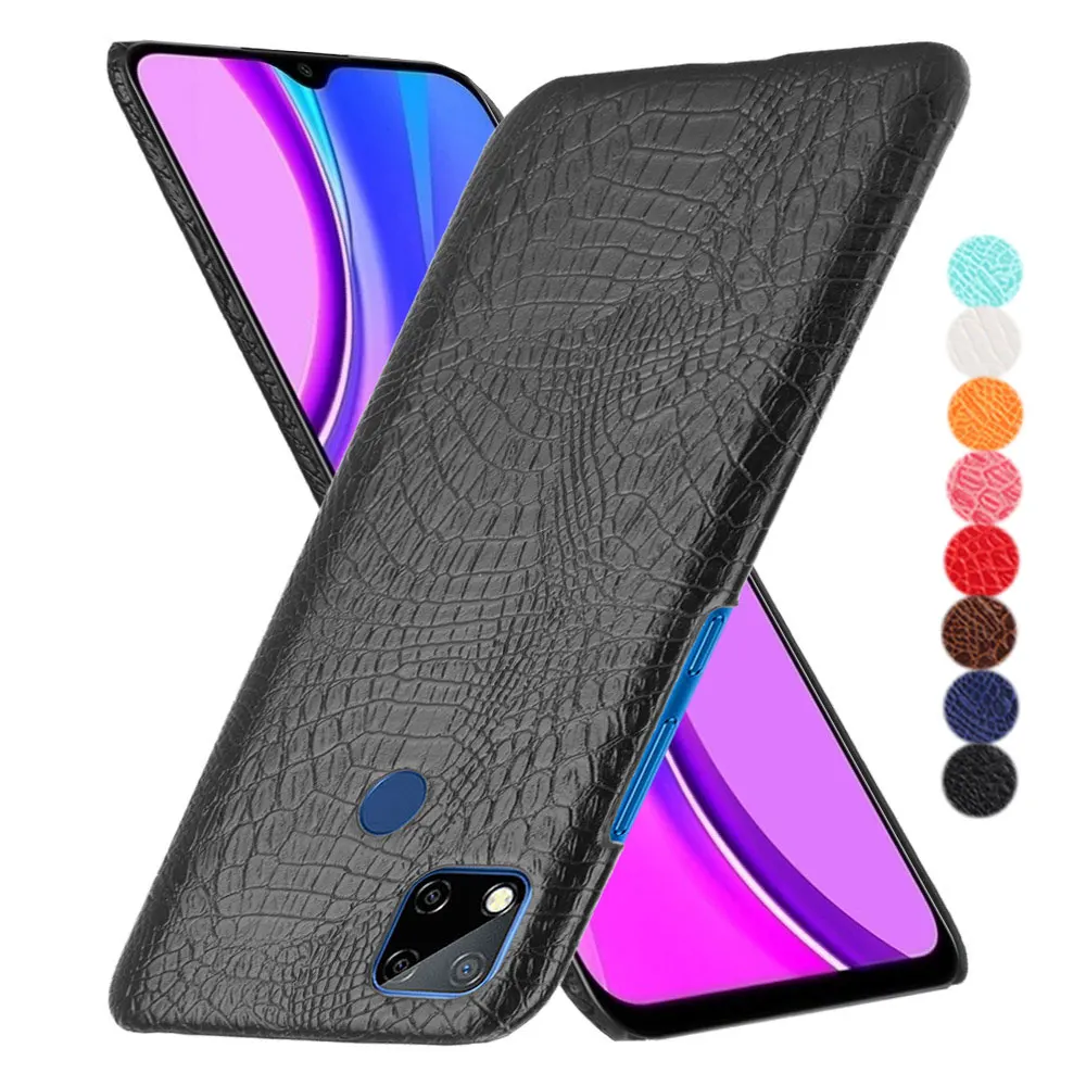 Redmi 9C 9A Note 9s 9 Pro чехол Роскошный крокодиловой кожи Жесткий на для Xiaomi note9s note9 чехлы