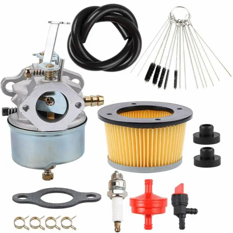 

Carburetor Full Kit for Tecumseh h30 h50 h60 hh70 5hp 6hp 631828 632076 Engine wet dry air fuel filter