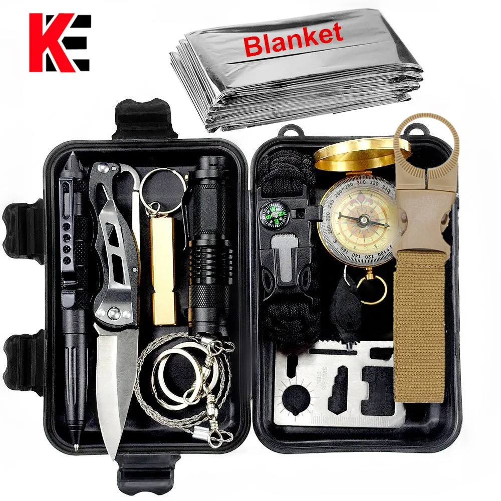 13 in 1 Outdoor Survival Kit font b Set b font Multi font b Tools b