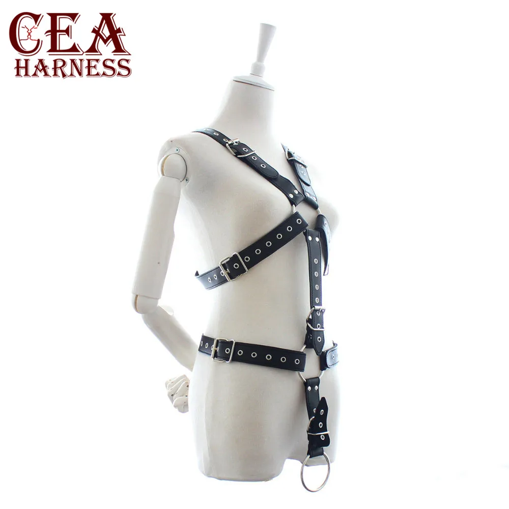 CEA.HARNESS, мужской бондаж, нижнее белье, гей, тело, бондаж, кожаный жгут, для мужчин, гей, готический, косплей, тело, грудь, Половина ремня, костюм