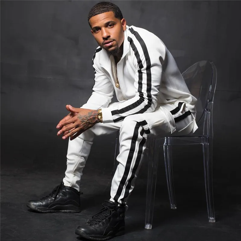 

Men Set Zipper Tracksuit Hoodies Pants Men's Casual Slim Fit Sportswear Male Brand Sweat Shirts Clothing 2020