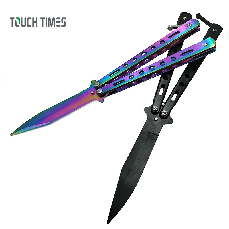 Butterfly Knife Gift Knife Steel Training Folding Knife