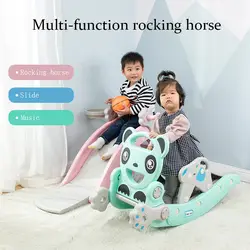 2 в 1 Детские блестящие слайды для детей качалка детские игрушки универсальные слайды Ride игрушечная лошадь для детей подарок на день