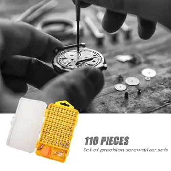 

110 in 1 Magnetic Precision Screwdriver Set Watch Mobile Phone Repair Tool for Phone Mobile Ipad Camera Maintenance Tool