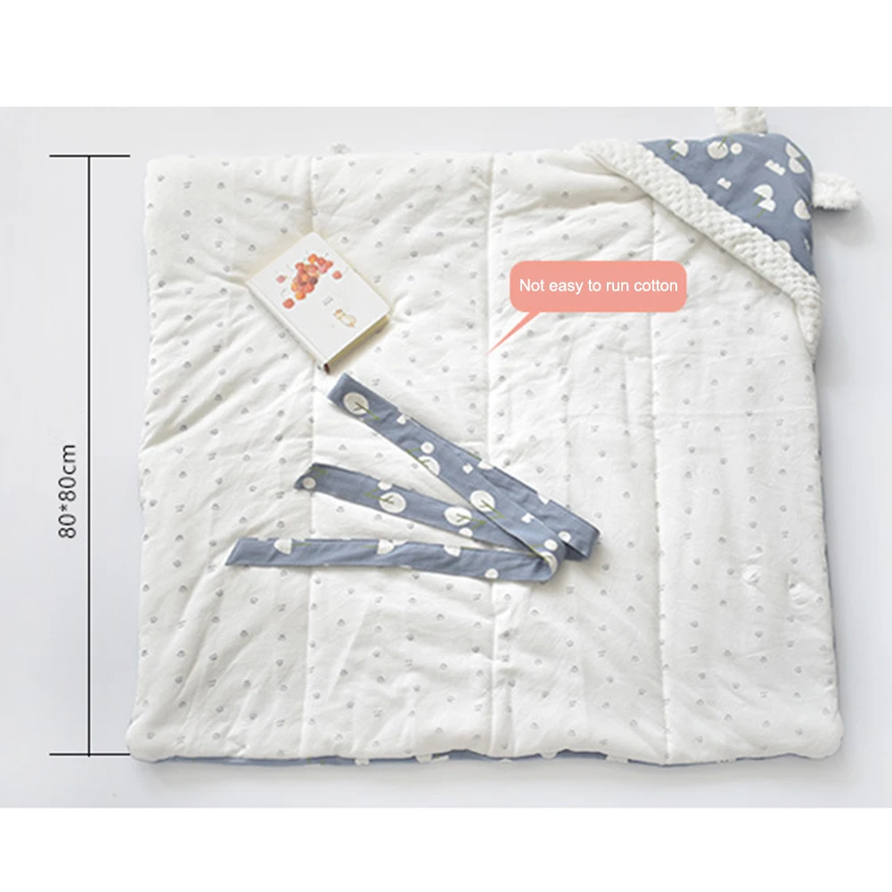 Baby Discharge Envelope for Newborns Cotton Cartoon Blanket For Kids Soft Warm Wrap For Baby Girl Boy Sleeping Bag