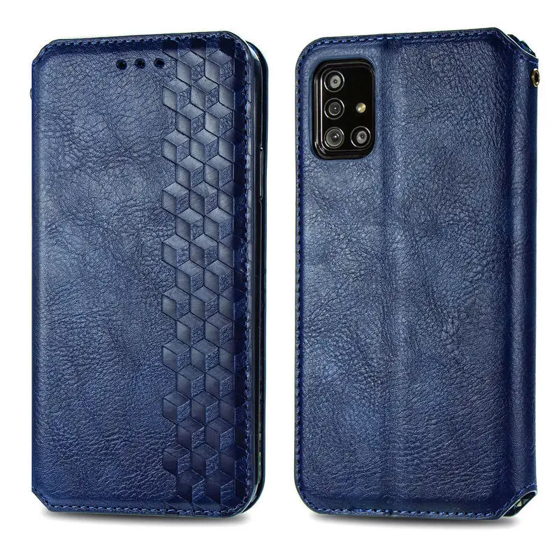 

For SamSung Galaxy A71 Case Flip Leather Wallet Card Slot Stand Anti-fall Back Cover For SamSung A 71 A715 shockproof Cover Case
