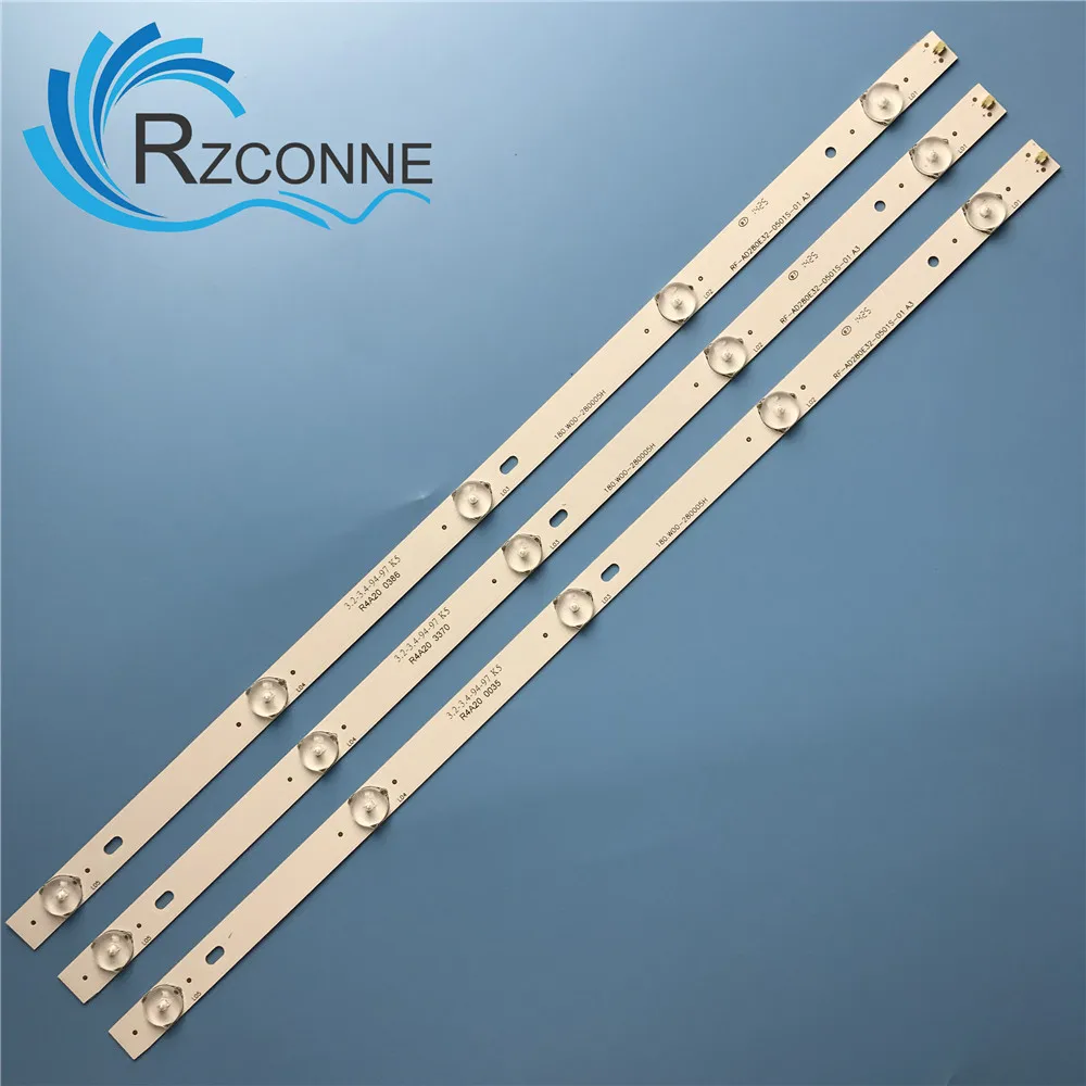 Tira Conduzida Luz de Fundo Lâmpada para Rf-ad280e320501s-01 Tf-led28s9t2 Cx275dledm 180.dt0282200-0h Akai Aktv290 H28b71000e 530 Milímetros