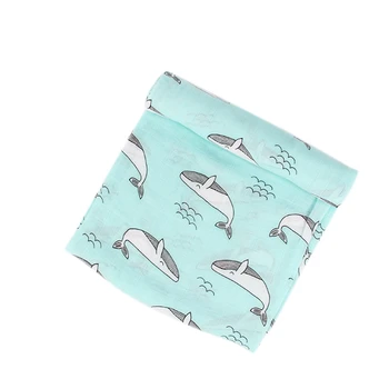 

Soft Muslin Swaddle Blankets Baby Blanket for Boys Girls Breathable Swaddling Wrap Baby Shower Gift 47 x 47 Inches