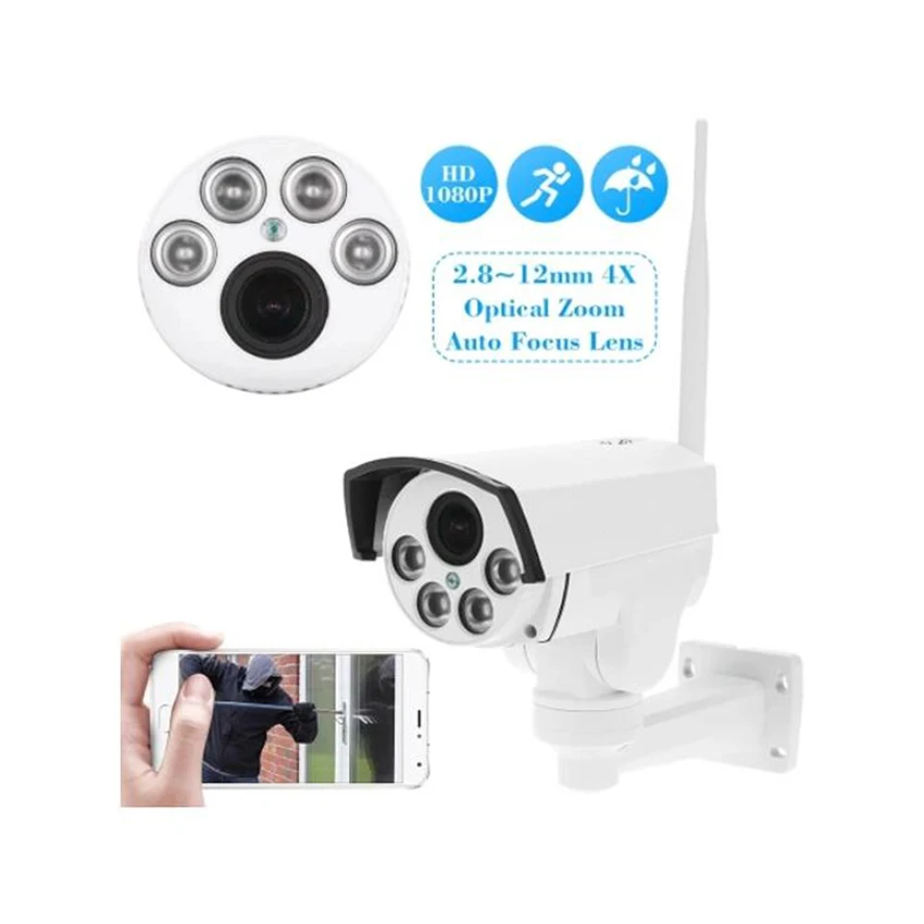 1080P беспроводная wifi 4G PTZ HD ip-камера