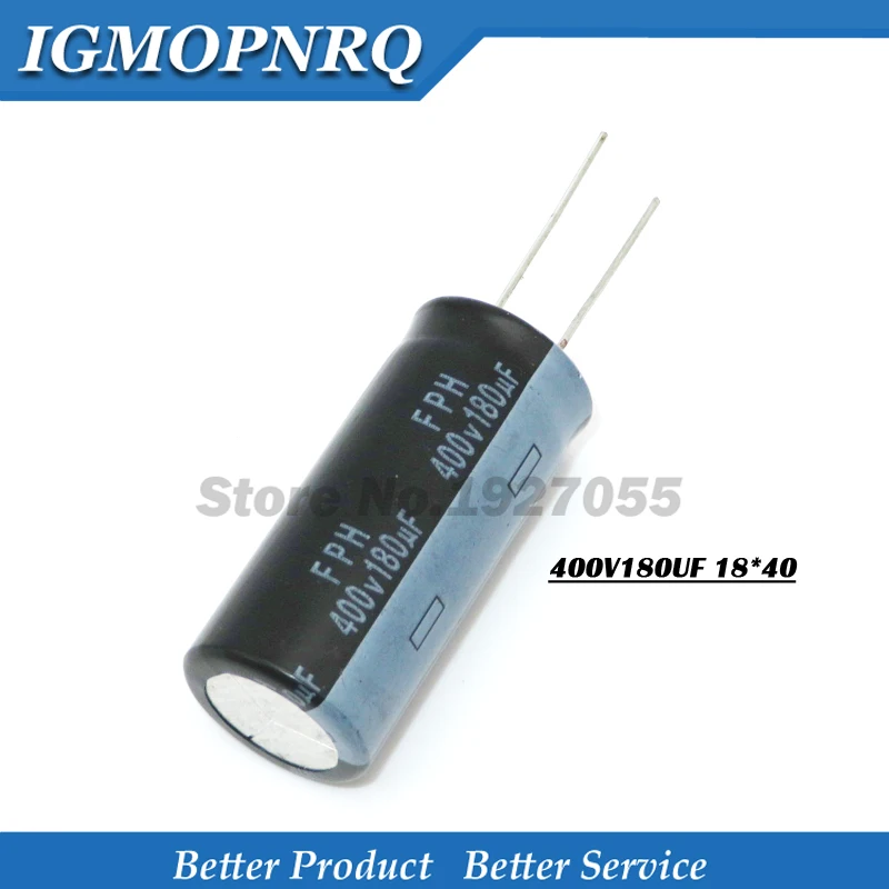 Электролитический конденсатор 5 шт. 400v180uf 180uf400v 18*40 400v 180uf 18x40 новый | Электронные