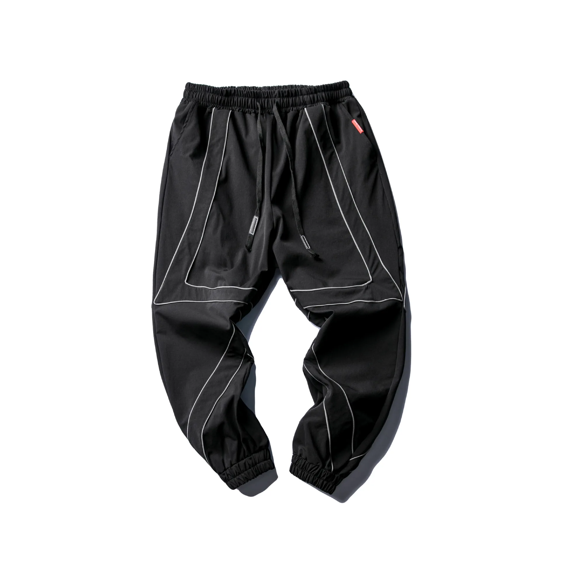 

Wu Airlines 2020 Spring Japanese-style Solid Color Thick Sweatpants Popular Brand Loose-Fit Versatile Couples Beam Leg Casual Sp