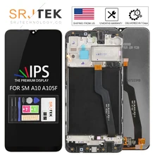 Ips для samsung Galaxy A10 сенсорный экран дигитайзер сенсор стекло в сборе для samsung A105 ЖК-дисплей A105 A105F ЖК-дисплей A105FD