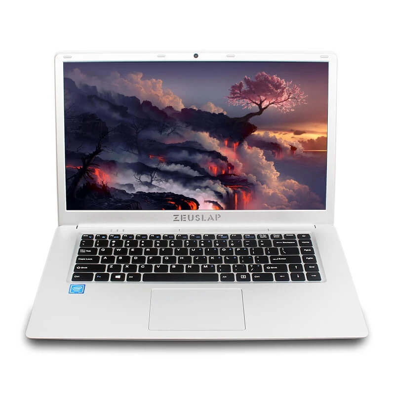  ZEUSLAP 15.6inch Narrow Frame 1920x1080P FHD Intel Quad Core CPU 4GB DDR3 64GB eMMC Windows 10 Ultr