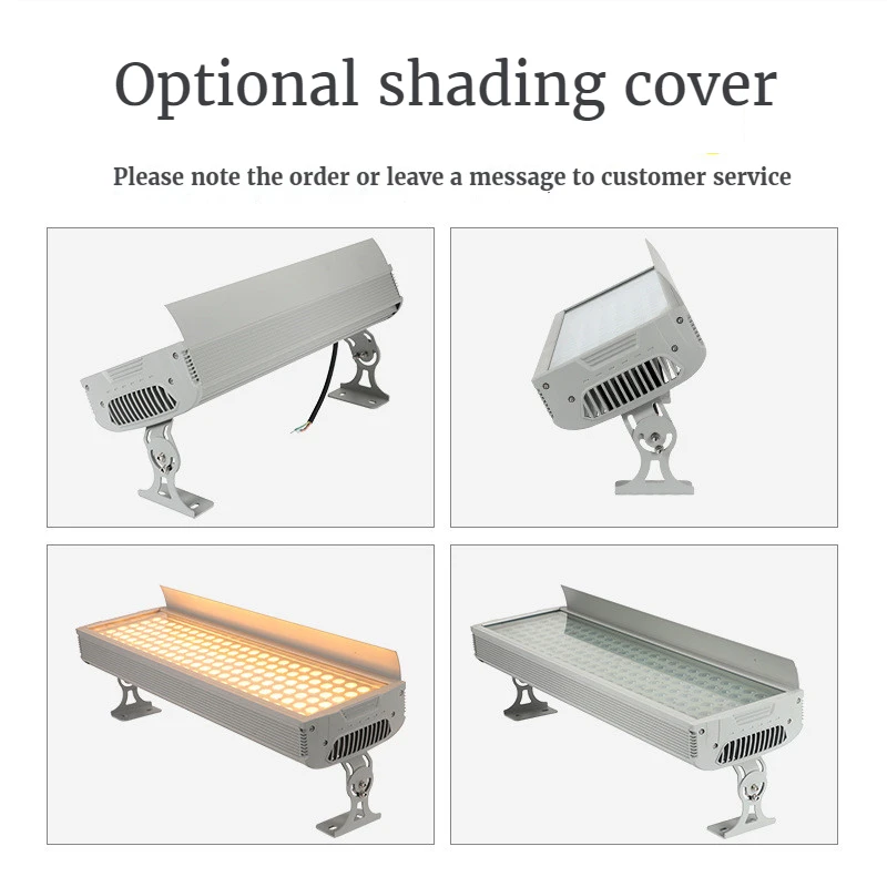 IP65 Waterproof Square Stage Wall Washer Spotlight Garden Tree Light Greening Landscape Projection Beam Light Wall Lighting