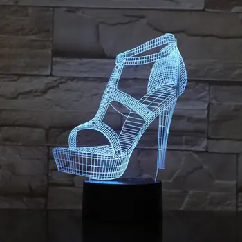 

Portable Energy Saving 3D Shape LED Night 0.5W light Light Decorative Remote Control, Touch Control Light Home