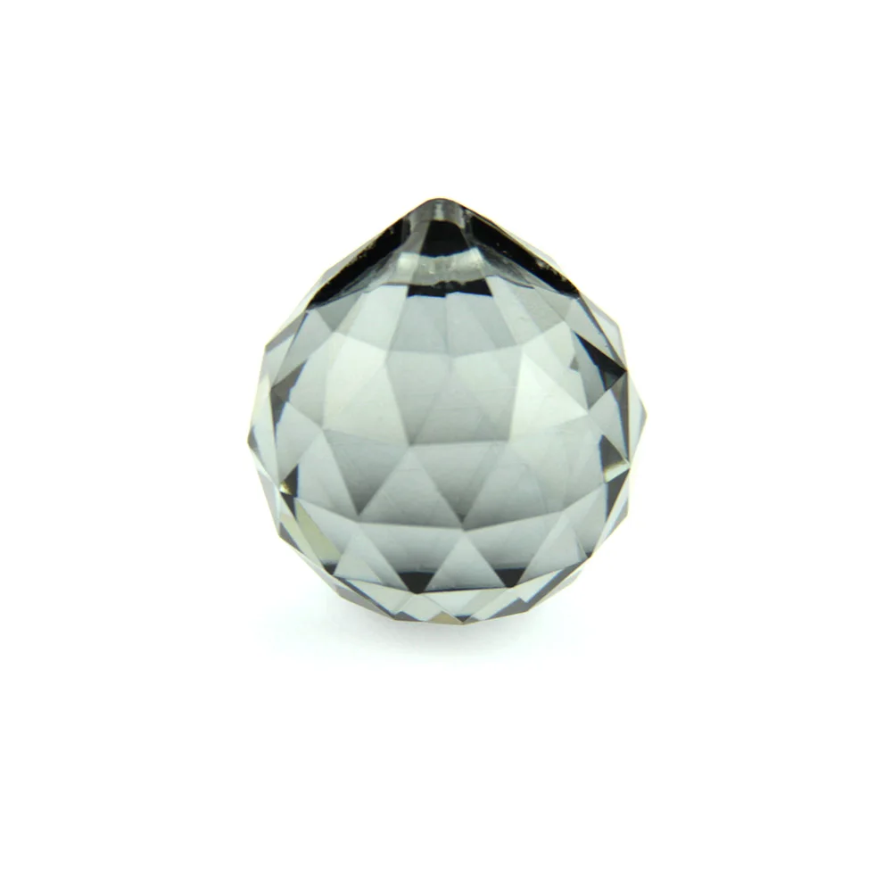 Crystal Chandelier Faceted Ball 1pc 20mm Various Color Feng Shui Glass Feng Shui Ball Prisms Pendant Home Wedding Decorations
