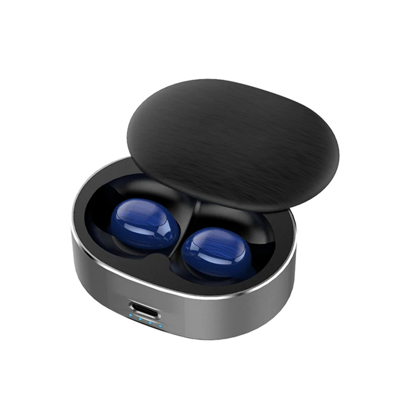 B20 TWS Mini Dual V5.0 Bluetooth Earphones True Wireless Headsets 3D Stereo Sound Earbuds Dual Microphone Charging box