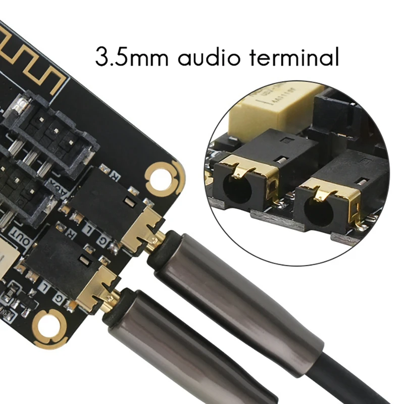 New LQSC Bluetooth Decoder Board for AUX Input Diy Modified Speaker Audio MP3 Stereo Audio Receiver Module