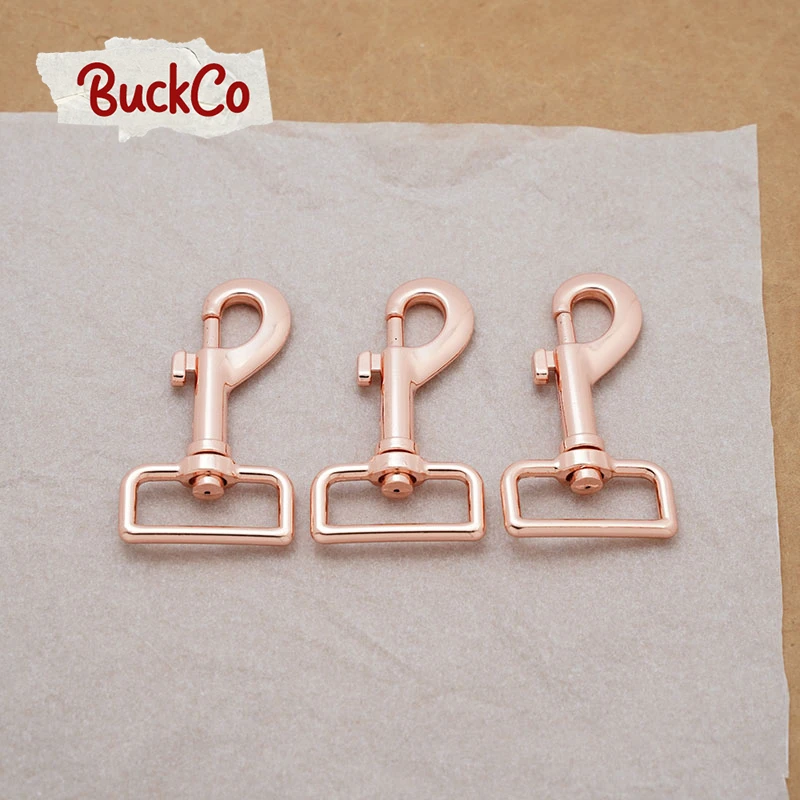 Metal Lobster hook for 30mm pet puppy leash handbag luggage strap diy parts durable and strong Swivel Clasp plated buckle HO30RG | Дом и сад