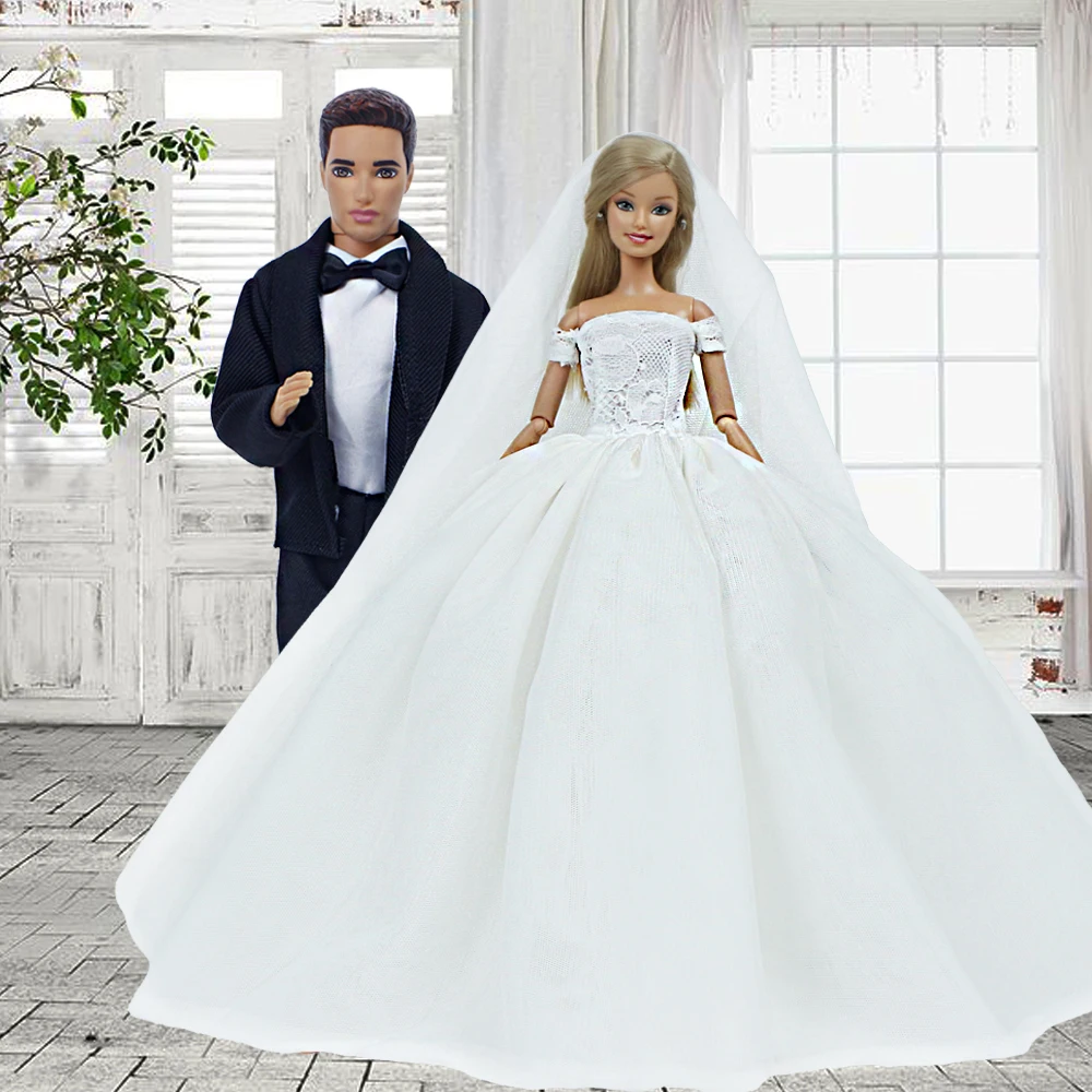 barbie and ken wedding clothes