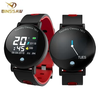 

BINSSAW Smart Watch 1 Inch Touch-Screen Display Waterproof Intelligent Sports Bracelet Real-time Heart Rate Monitor Smart Watch