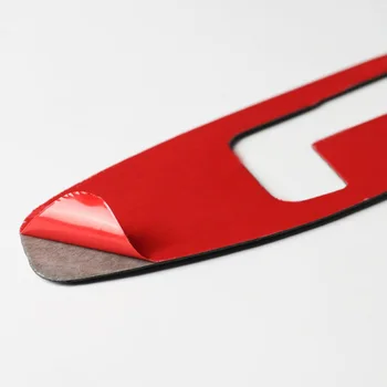 

Adjustment Panel Trim Black Stickers 2pcs Car Carbon Fiber High quality