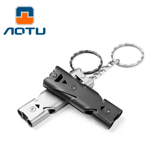

1pcs Camping Hiking Survival Whistle Small Size Aluminum Emergency Whistle Outdoor EDC Tools Train Whistle