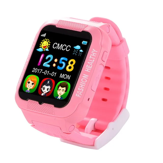Smart Kids children watch GPS LBS AGPS Track Watch Support SIM TF Card Voice Intercom Camera SOS Remote Monitor Wearable Device