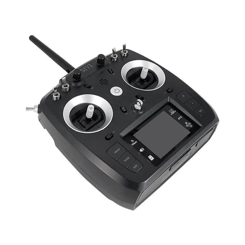 15Km SIYI FT24 2.4G 12CH Radio Transmitter Remote Controller with OTA Mini Receiver for TBS Crossfire/ Frsky R9M FPV Drones 3