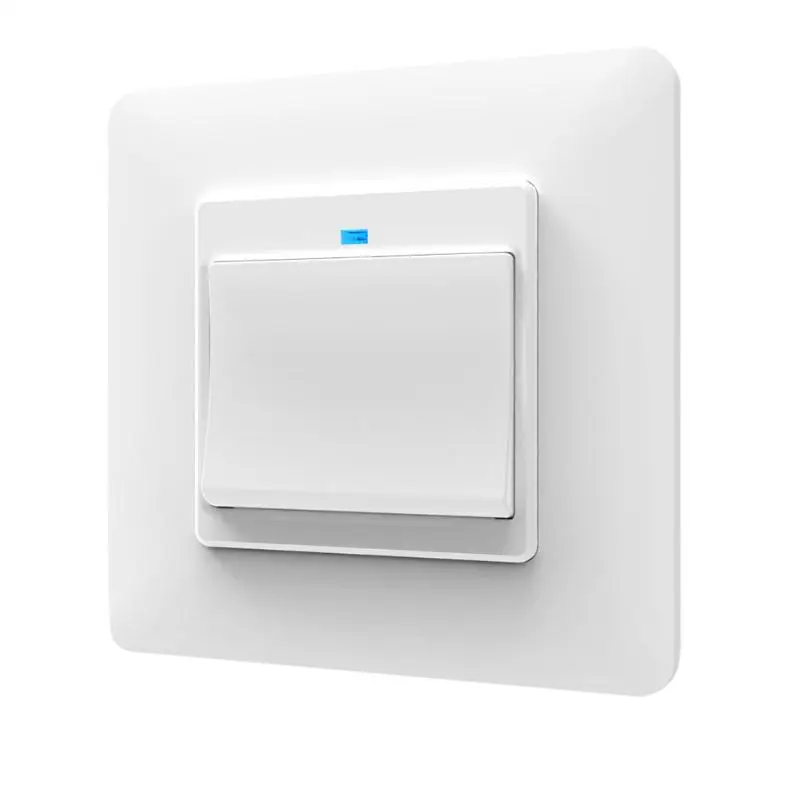 Прочный WiFi переключатель умный светильник переключатель WiFi умный светильник переключатель кнопка 1 банда приложение пульт дистанционного управления переключатель для Google Alexa