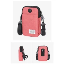 Модная многофункциональная сумка на шею для мобильного телефона, сумка на плечо, Спортивная походная портативная Мини водонепроницаемая сумка через плечо, поясная сумка