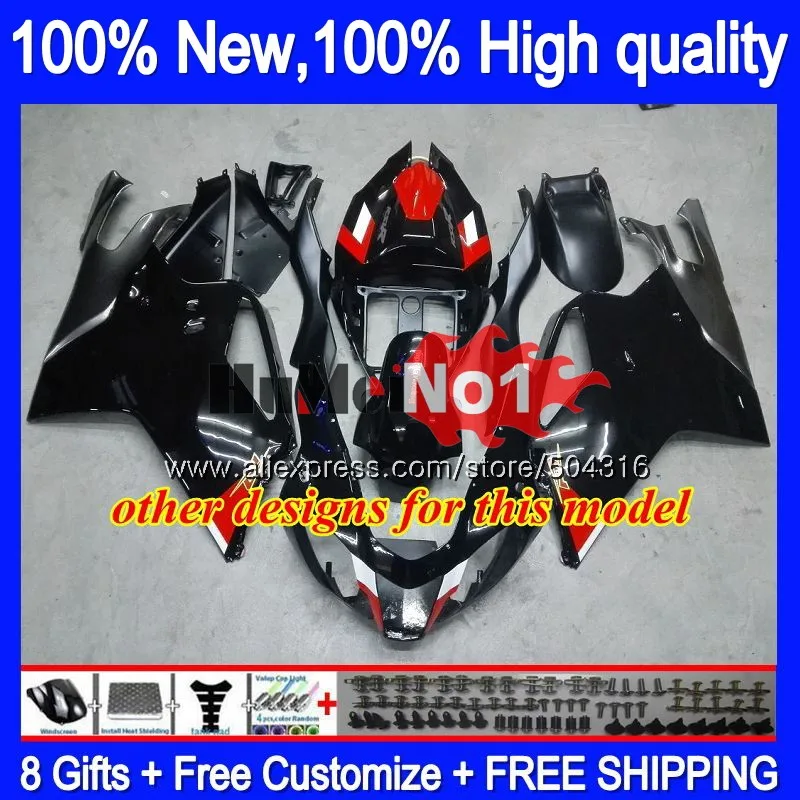 Средства ухода за кожей для Aprilia RSV1000R Mille RV60 RSV1000RR РСВ 1000 8MC. 0 RSV1000 R RR 2003 2004 2005 2006 03 04 05 06 обтекатель красный серебристый