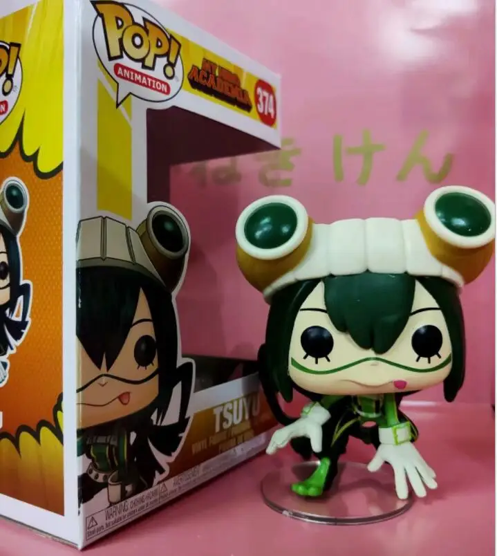 Funko Pop аниме My Hero Academy персонаж Deku& Katsuki& All Might& TODOROKI Tsuyu Милая Виниловая фигурка Коллекция Модель игрушки