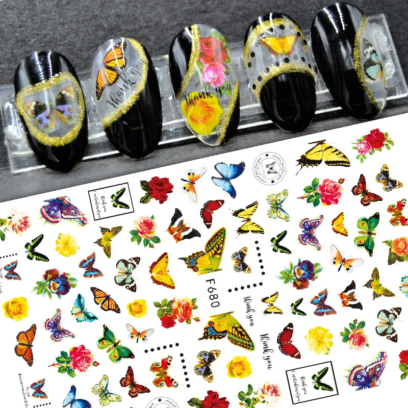 Adhesive National Flag Foil Nail Art Decorations Sticker Decals 5 Sheets Manicure Nails Stickers Accesorios Supplies Tool nail stickers,nail art tools,nail art decoration,nail decals